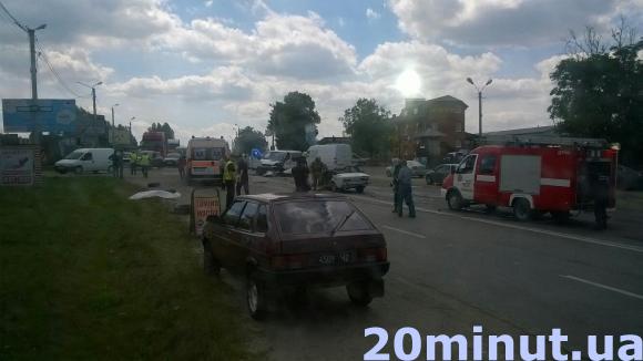 У аварії на Об'їзній загинув водій У аварії на Об'їзній загинув водій