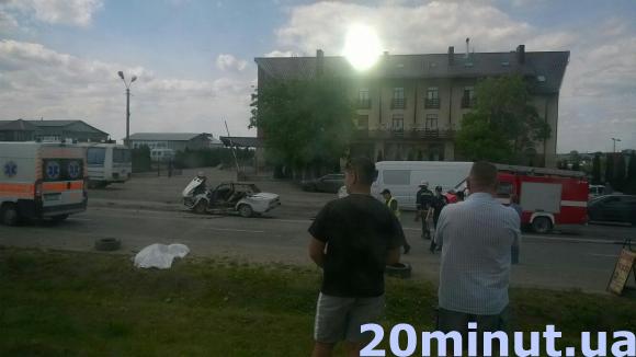 У аварії на Об'їзній загинув водій У аварії на Об'їзній загинув водій