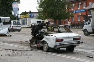 У аварії на Об'їзній загинув водій У аварії на Об'їзній загинув водій