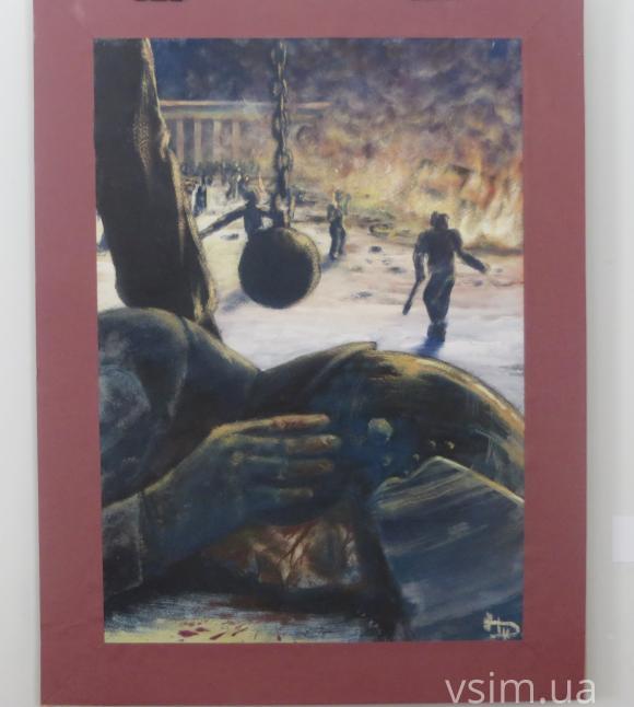 У Хмельницькому показують виставку провокативних картин активістки «Правого сектору», фото №9 на сайті vsim.ua