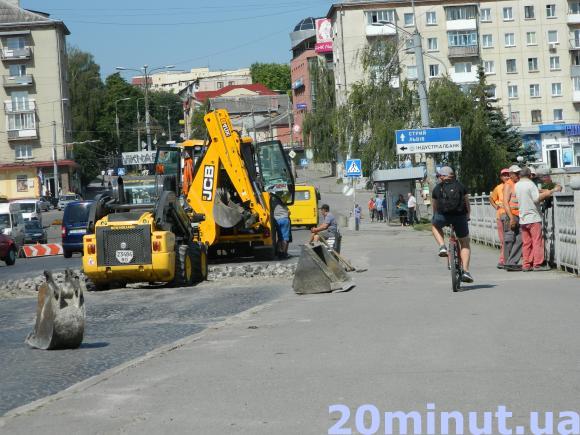 У Тернополі розпочали ремонт дамби. До цього проводили підготовчі роботи, фото №3 на сайті 20minut.ua