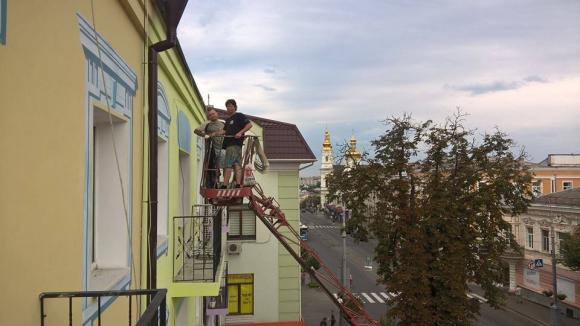 “Амстердам” у Вінниці. У центрі міста завершили масштабний малюнок, фото №1 на сайті 20minut.ua