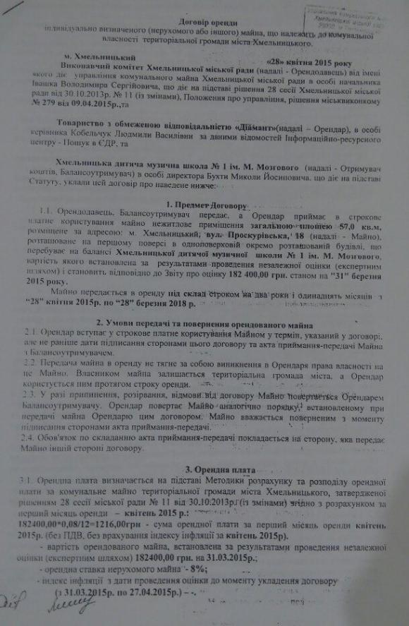 В договорі оренди вказано, що орендар немає права на перебудову 