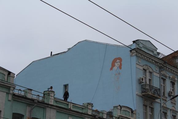 Старт третього муралу. У центрі Вінниці з’явиться власний “Янгол-охоронець”, фото №1 на сайті 20minut.ua