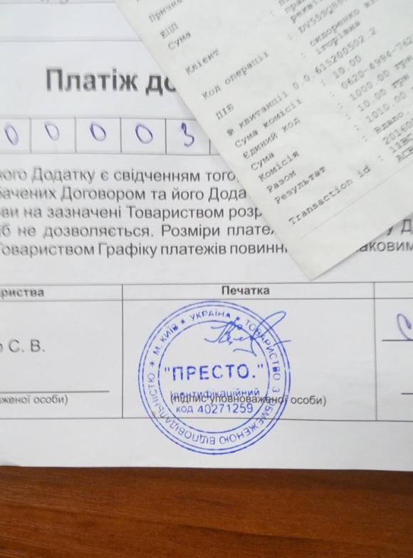 Чтобы взять в кредит 5500 винничанка заплатила 1000. И осталась ни с чем, фото №3 на сайті 20minut.ua