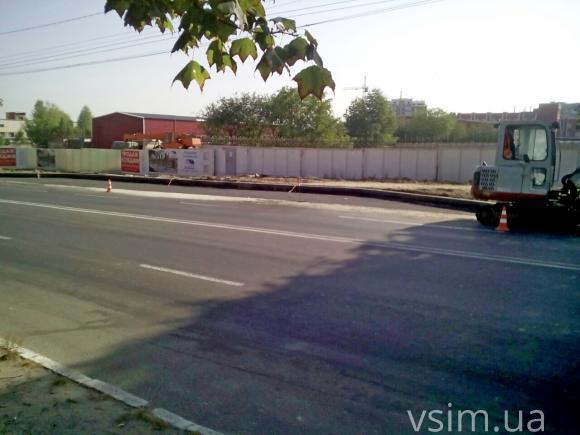 На Панаса Мирного будують транспортні «кишені» за 777 тисяч гривень, фото №1 на сайті vsim.ua