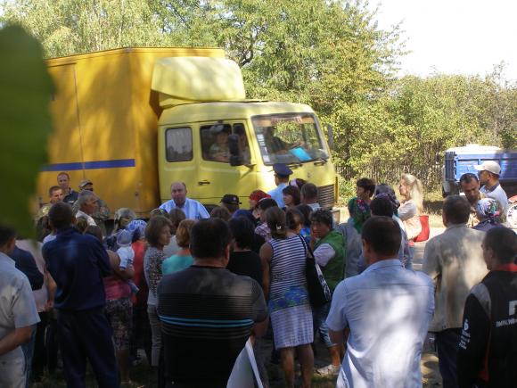 В Іллінцях перекрили трасу - протестували проти афери із землею на мільйон гривень, фото №11 на сайті 20minut.ua