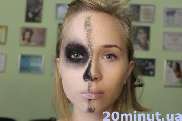 Готовимся к Хэллоуину: как сделать макияж зомби в домашних условиях, фото №4 на сайті 20minut.ua