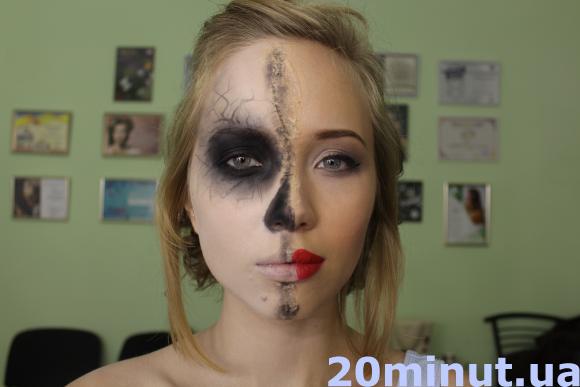 Готовимся к Хэллоуину: как сделать макияж зомби в домашних условиях, фото №5 на сайті 20minut.ua