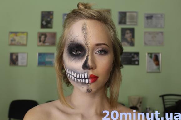 Готовимся к Хэллоуину: как сделать макияж зомби в домашних условиях, фото №6 на сайті 20minut.ua