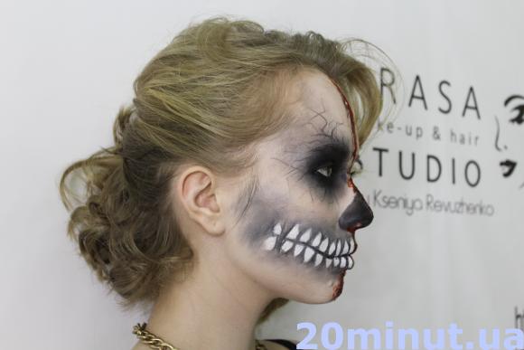 Готовимся к Хэллоуину: как сделать макияж зомби в домашних условиях, фото №8 на сайті 20minut.ua