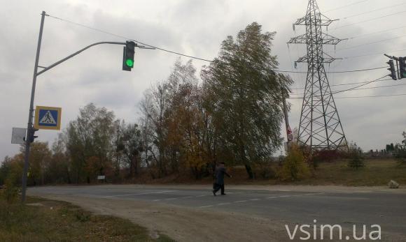 На Західно-Окружній поставили новий світлофор з кнопкою виклику, фото №2 на сайті vsim.ua