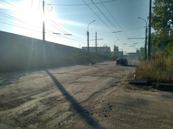 Так виглядає вулиця Промислова після виконаного поточного ремонту, фото №2 на сайті 20minut.ua