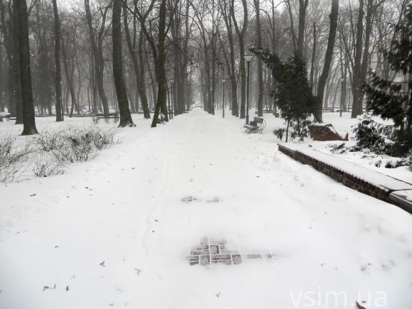 Хмельницький замітає снігом. Як виглядає місто (ФОТО), фото №8 на сайті vsim.ua