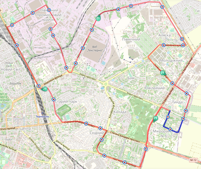 Увага! З 22 жовтня автобус №21 змінює маршрут на сайті 20minut.ua Увага! З 22 жовтня автобус №21 змінює маршрут, фото №1 на сайті 20minut.ua