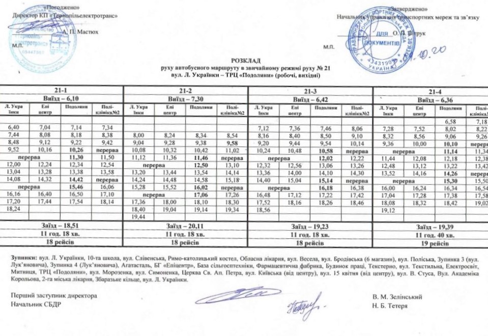 Увага! З 9 жовтня змінено розклад руху деяких автобусних маршрутів на сайті 20minut.ua Увага! З 9 жовтня змінено розклад руху деяких автобусних маршрутів, фото №2 на сайті 20minut.ua