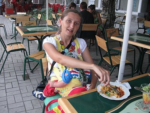Мамині руки замінить... слінг, фото №7 на сайті 20minut.ua