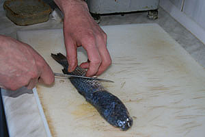 Кефаль жареная с овощами, фото №2 на сайті 20minut.ua